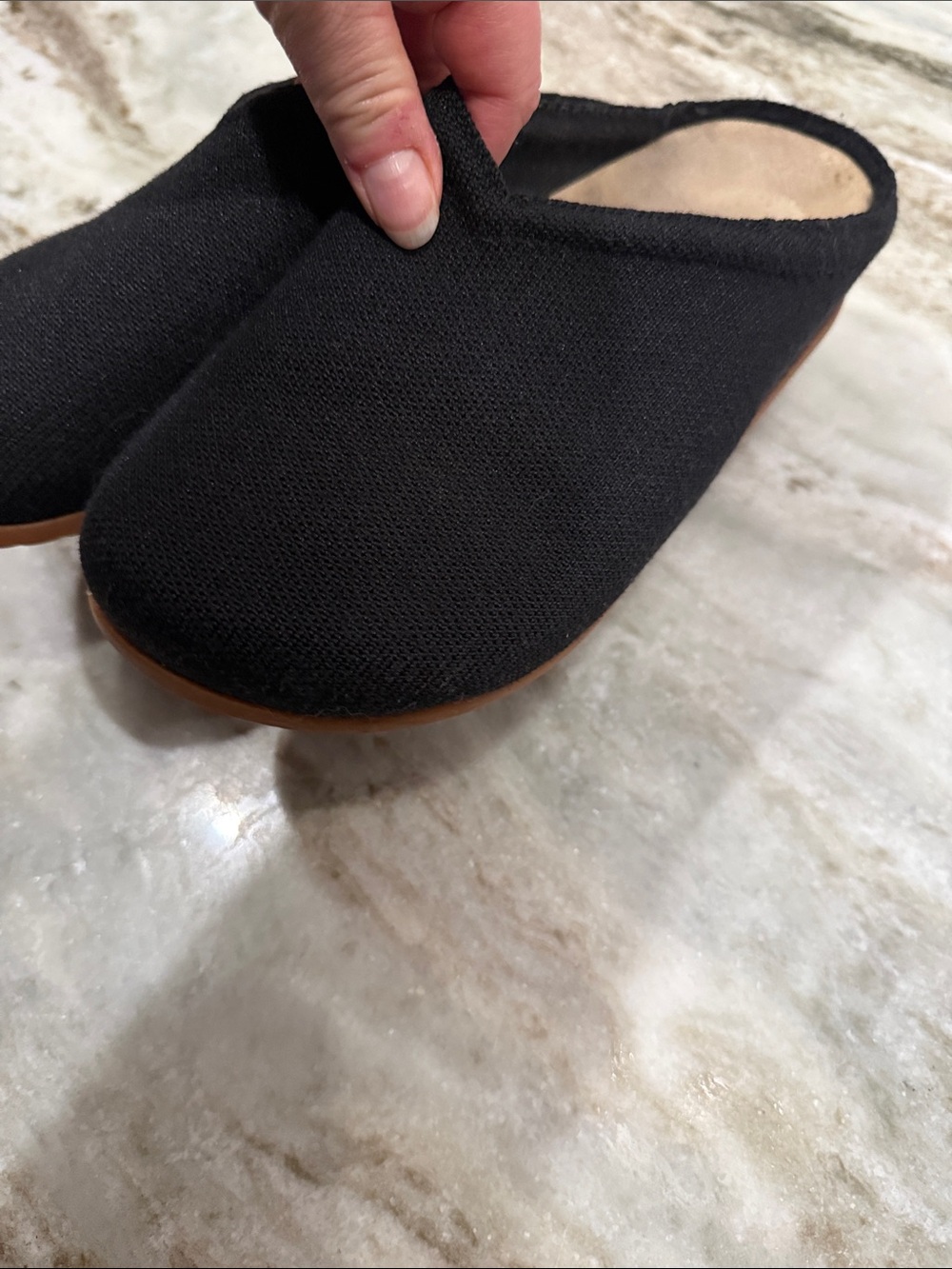 Rothy's Women’s  Black Slip-On Clogs - Picture 9 of 9